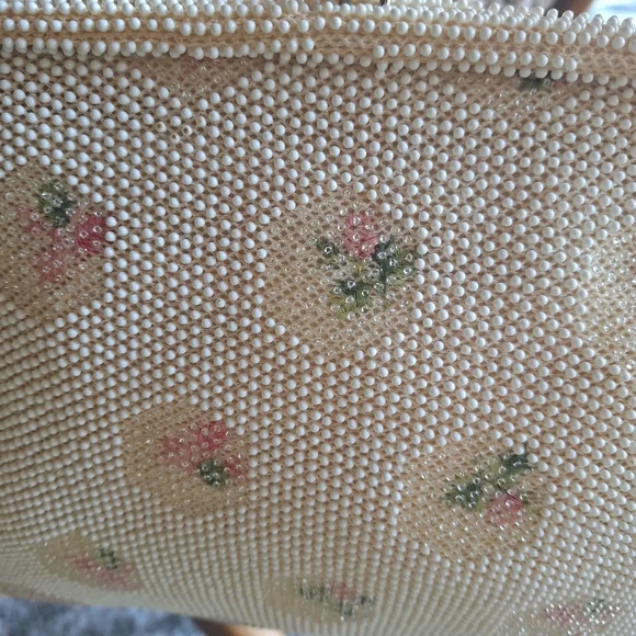 Lumered Petit Beads Vintage Handbag 1950s - Picture 4 of 9